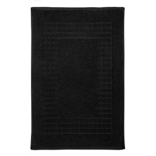 Hampton and Astley 100% Egyptian Cotton Luxury Bath Mat, Navy