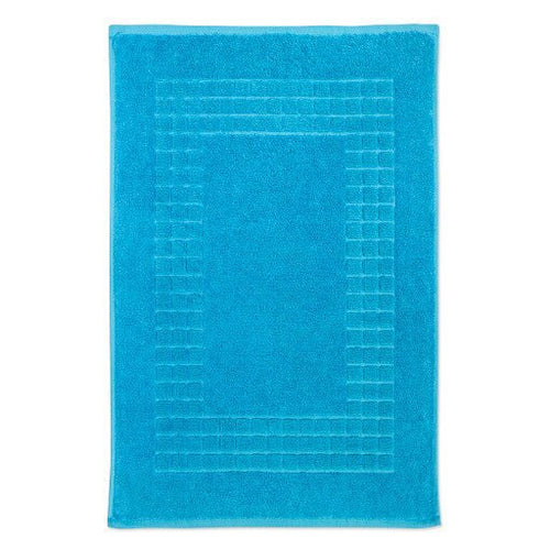 Hampton and Astley 100% Egyptian Cotton Luxury Bath Mat, Navy