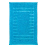 Hampton and Astley 100% Egyptian Cotton Luxury Bath Mat, Cobalt Blue