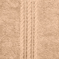Hampton and Astley 100% Egyptian Cotton Luxury Bath Sheet, Caramel Latte - Hampton & Astley