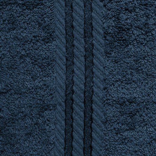 Hampton and Astley 100% Egyptian Cotton Luxury Bath Sheet, Navy - Hampton & Astley