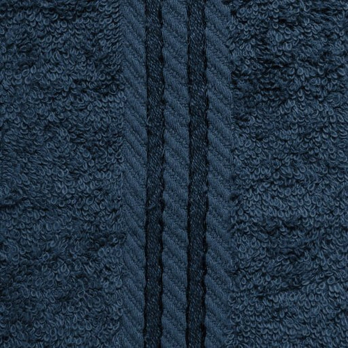 Hampton and Astley 100% Egyptian Cotton Luxury Bath Sheet, Navy - Hampton & Astley