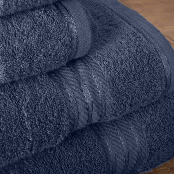 Hampton and Astley 100% Egyptian Cotton Luxury Bath Sheet, Teal Blue