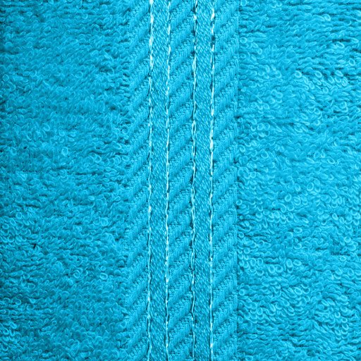 Hampton and Astley 100% Egyptian Cotton Luxury Bath Sheet, Teal Blue - Hampton & Astley