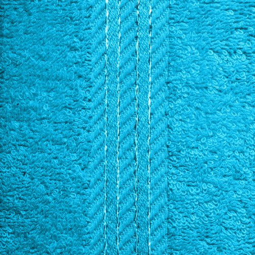 Hampton and Astley 100% Egyptian Cotton Luxury Bath Sheet, Teal Blue - Hampton & Astley