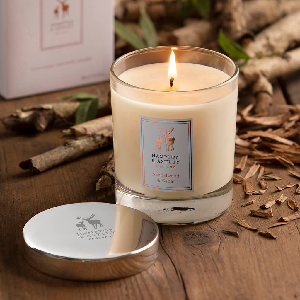 Luxury Sandalwood & Cedar Candle