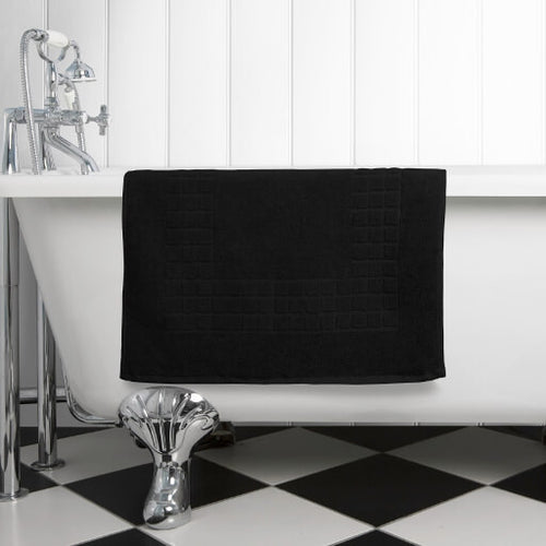 The perfect black bath mat for any bathroom or en-suite shower