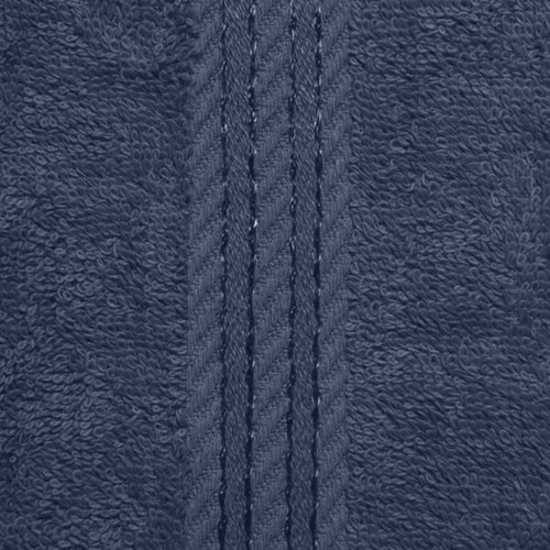 Beautifully designed, our Navy towels make your bathroom feel like a spa