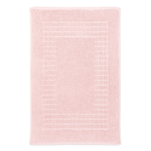 Egyptian cotton pink bath mat